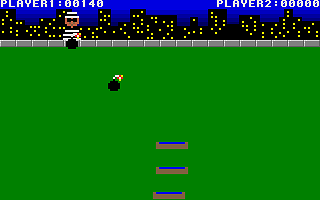 Kaboom atari screenshot